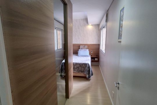 Suíte de apartamento à venda com 3 quartos, 105m² em Guarani, Novo Hamburgo