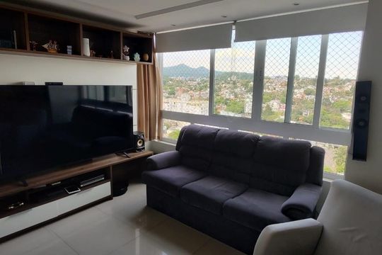 Sala de apartamento à venda com 3 quartos, 105m² em Guarani, Novo Hamburgo