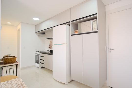 Cozinha de apartamento à venda com 2 quartos, 40m² em Vila Aricanduva, São Paulo