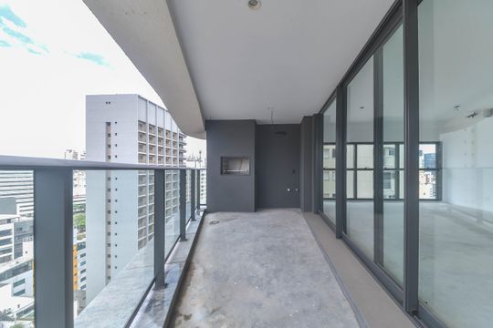 Varanda de apartamento à venda com 3 quartos, 152m² em Vila Olímpia, São Paulo