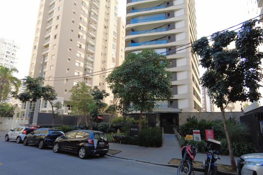 Fachada de apartamento à venda com 3 quartos, 152m² em Vila Olímpia, São Paulo