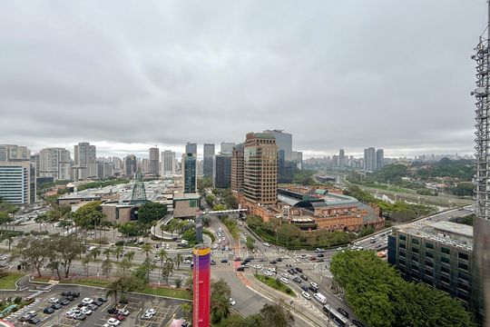 Vista Rooftop de kitnet/studio à venda com 0 quarto, 25m² em Vila Cordeiro, São Paulo