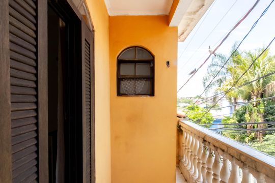 Varanda da Suíte 1 de casa à venda com 2 quartos, 98m² em Jardim São Paulo, Guarulhos