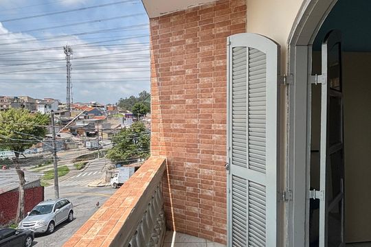 Quarto 1 Varanda de casa à venda com 3 quartos, 102m² em Jardim Cristiane, Santo André
