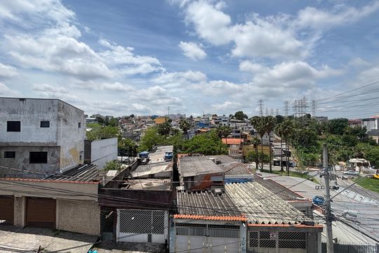 Cobertura Vista de casa à venda com 3 quartos, 102m² em Jardim Cristiane, Santo André