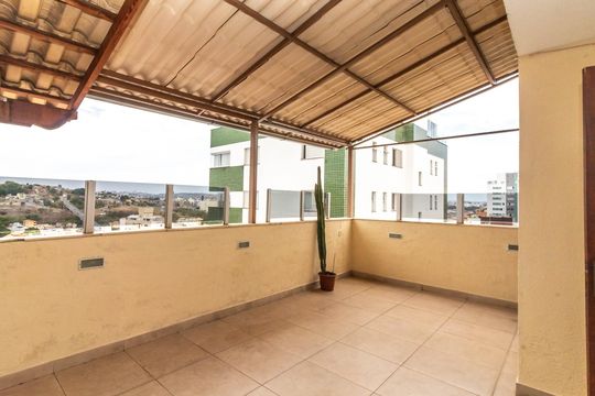 Terraço de apartamento à venda com 4 quartos, 150m² em Fernão Dias, Belo Horizonte