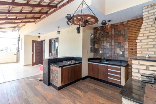 Espaço Gourmet de apartamento à venda com 4 quartos, 150m² em Fernão Dias, Belo Horizonte