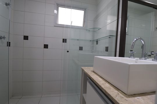 Banheiro 2 de apartamento para alugar com 4 quartos, 135m² em Jardim, Santo André