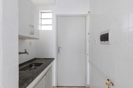 Cozinha de kitnet/studio para alugar com 1 quarto, 24m² em Campos Elíseos, São Paulo