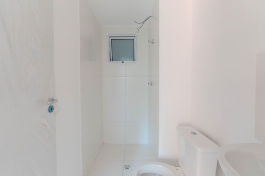 Banheiro de apartamento à venda com 1 quarto, 21m² em Bela Vista, São Paulo