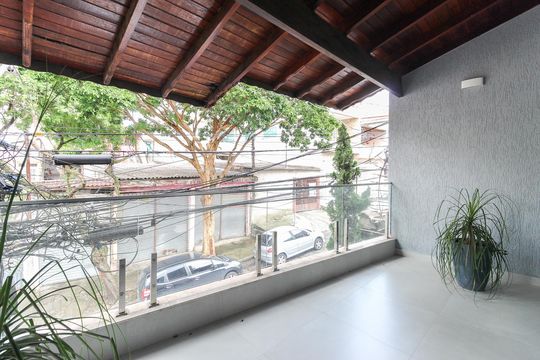 Varanda quarto 2 - Suíte de casa à venda com 3 quartos, 175m² em Jardim Norma, São Paulo