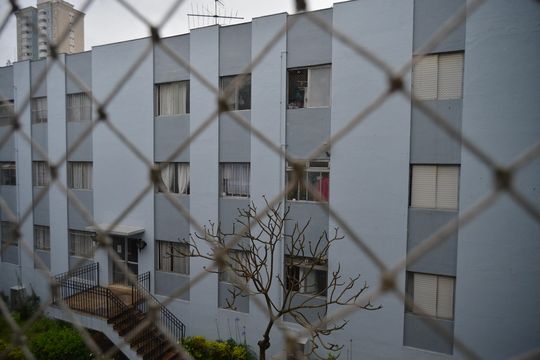 Vista do Quarto 1 de apartamento para alugar com 2 quartos, 60m² em Vila Valparaíso, Santo André