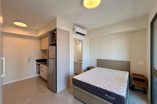 Kitnet/Studio para alugar com 1 quarto, 27m² em Cidade Monções, São Paulo