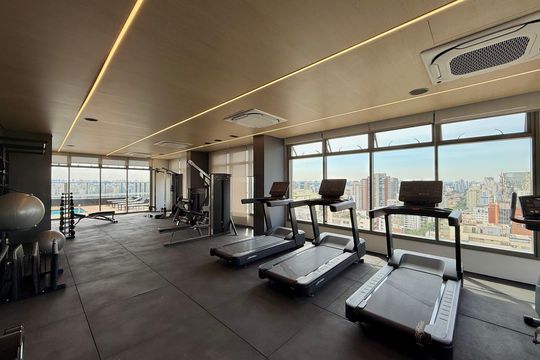 Academia de kitnet/studio para alugar com 1 quarto, 27m² em Cidade Monções, São Paulo