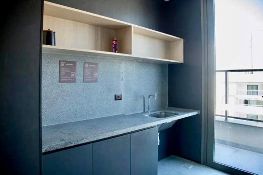 Lavanderia de kitnet/studio para alugar com 1 quarto, 27m² em Cidade Monções, São Paulo