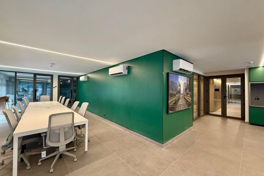 Coworking de kitnet/studio para alugar com 1 quarto, 27m² em Cidade Monções, São Paulo
