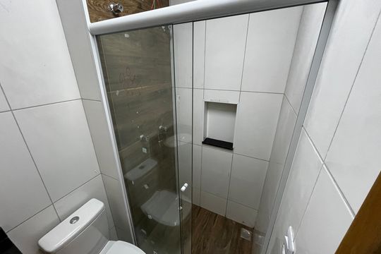 Banheiro Social de apartamento para alugar com 2 quartos, 40m² em Santana, São Paulo