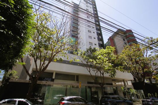 Fachada de apartamento à venda com 4 quartos, 140m² em Buritis, Belo Horizonte