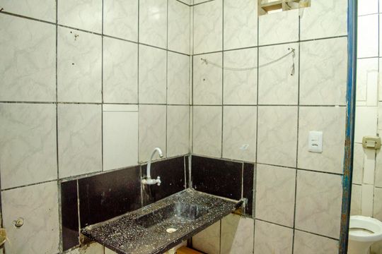 Cozinha de apartamento à venda com 1 quarto, 45m² em Vila Redenção, Goiânia