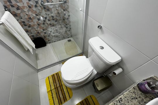 Banheiro da Suíte de apartamento à venda com 3 quartos, 106m² em Imirim, São Paulo