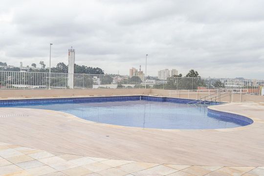 Área comum - Piscina de apartamento à venda com 2 quartos, 45m² em Piraporinha, Diadema