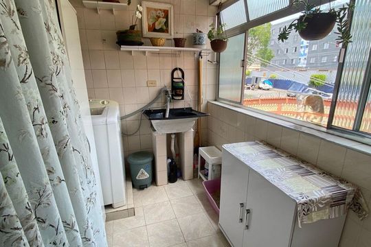 Área de Serviço de apartamento à venda com 2 quartos, 57m² em Artur Alvim, São Paulo