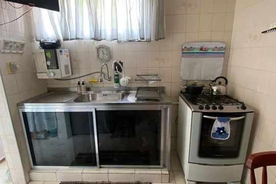 Cozinha de apartamento à venda com 2 quartos, 57m² em Artur Alvim, São Paulo