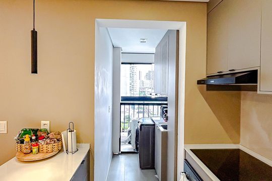 Cozinha de apartamento à venda com 2 quartos, 82m² em Mooca, São Paulo