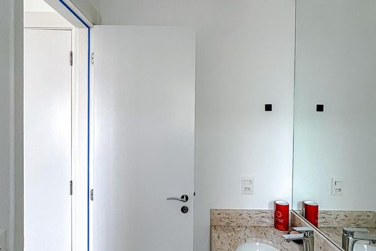 Banheiro da Suíte 1 de apartamento à venda com 2 quartos, 82m² em Mooca, São Paulo