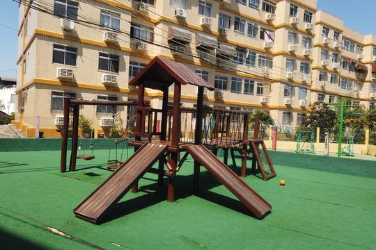 Área comum - Playground de apartamento à venda com 2 quartos, 53m² em Taquara, Rio de Janeiro