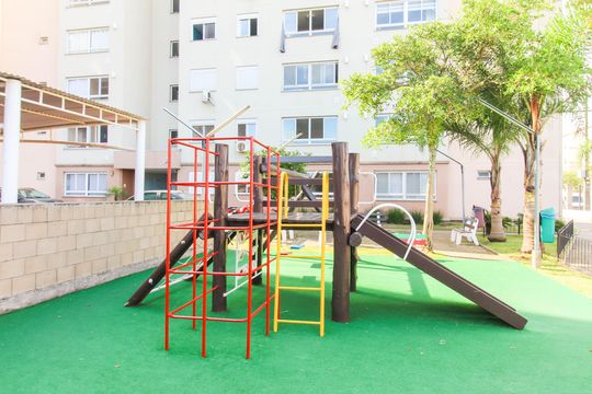 Área comum - Playground de apartamento à venda com 2 quartos, 51m² em Fátima, Canoas