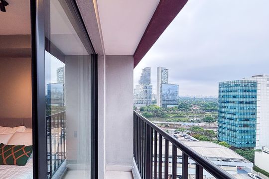 Sacada de kitnet/studio para alugar com 1 quarto, 24m² em Pinheiros, São Paulo