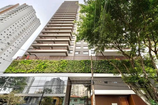 Fachada de apartamento à venda com 2 quartos, 85m² em Jardim Prudência, São Paulo