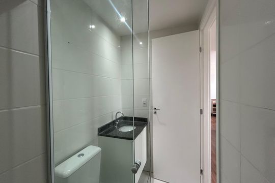 Banheiro de apartamento para alugar com 2 quartos, 40m² em Vila Siqueira (zona Norte), São Paulo