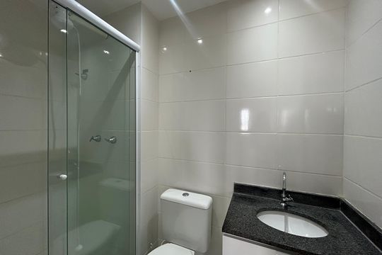 Banheiro de apartamento para alugar com 2 quartos, 40m² em Vila Siqueira (zona Norte), São Paulo