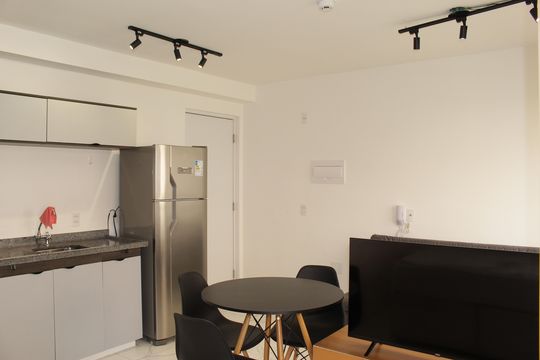 Sala de kitnet/studio à venda com 1 quarto, 25m² em Campos Elíseos, São Paulo