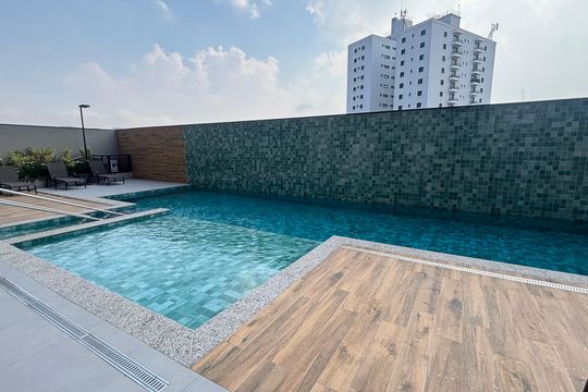 Área comum de apartamento para alugar com 2 quartos, 64m² em Parque das Nações, Santo André