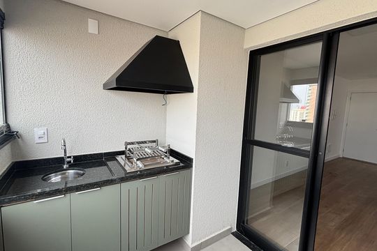 Varanda Sala de apartamento para alugar com 2 quartos, 64m² em Parque das Nações, Santo André