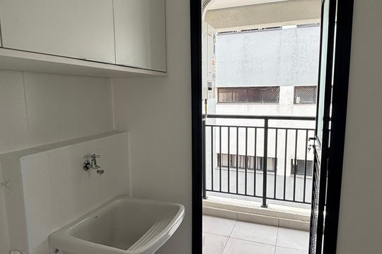 Área de Serviço de apartamento para alugar com 2 quartos, 64m² em Parque das Nações, Santo André