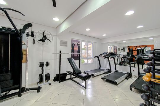 Área comum - Academia de apartamento à venda com 2 quartos, 52m² em Mooca, São Paulo