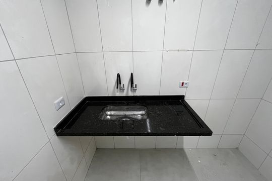 Cozinha de apartamento para alugar com 1 quarto, 28m² em Santana, São Paulo