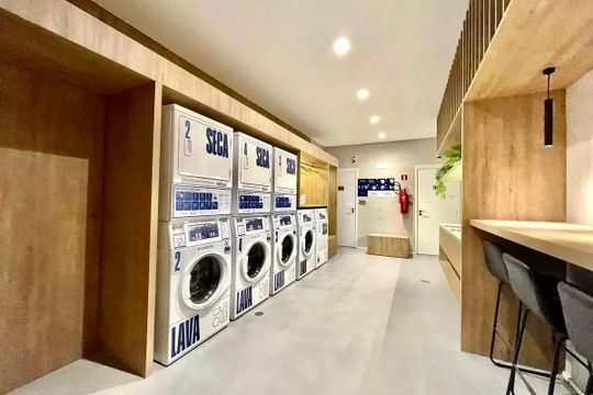 Área comum de kitnet/studio à venda com 1 quarto, 24m² em Vila Mascote, São Paulo