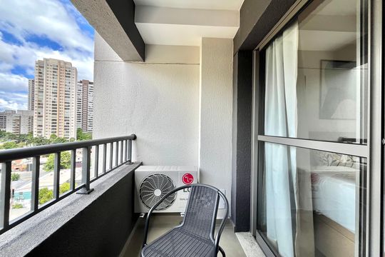 Varanda Studio de kitnet/studio à venda com 1 quarto, 24m² em Vila Mascote, São Paulo