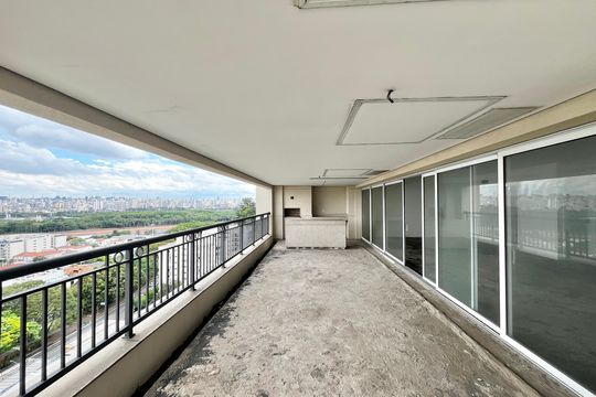 Varanda Gourmet de apartamento à venda com 4 quartos, 298m² em Vila Ester (zona Norte), São Paulo