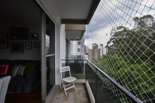Varanda da Sala de apartamento para alugar com 3 quartos, 222m² em Jardim Ampliacao, São Paulo