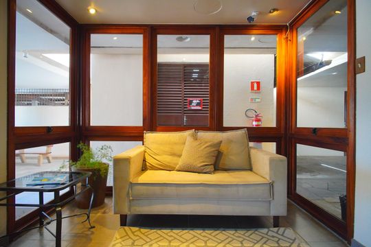 Hall de entrada de apartamento à venda com 2 quartos, 73m² em Vila Rosa, Novo Hamburgo