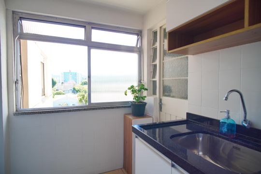 Área de Serviço de apartamento à venda com 2 quartos, 73m² em Vila Rosa, Novo Hamburgo