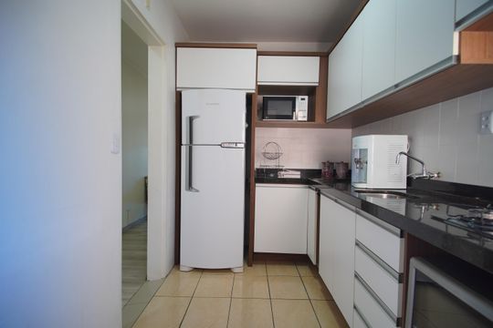 Cozinha de apartamento à venda com 2 quartos, 73m² em Vila Rosa, Novo Hamburgo