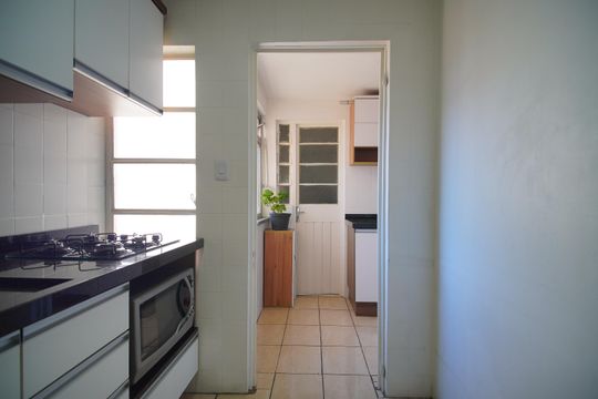 Cozinha de apartamento à venda com 2 quartos, 73m² em Vila Rosa, Novo Hamburgo