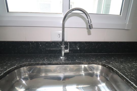 Cozinha de apartamento à venda com 2 quartos, 104m² em Vila Guiomar, Santo André